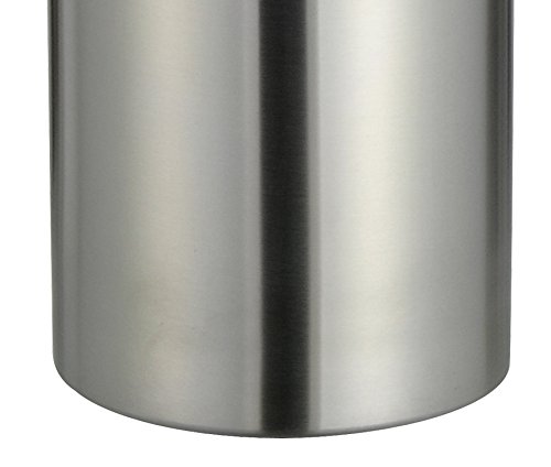 Jardinion Premium Plus Weinkühler Edelstahl Kühlbehälter Flaschenkühler, Doppelwand Luxus Garten Silber STK - 5