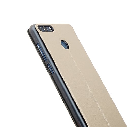 Ulefone Mix 2 Copertina Caso Custodia A In La SemplicitÃ  Delle Trame Pelle Sintetica Per Ulefone Mix 2 Smartphone (Golden)