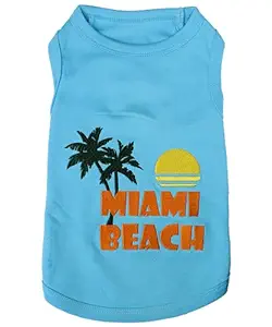 Parisian Pet Miami Beach Dog T-Shirt, Small