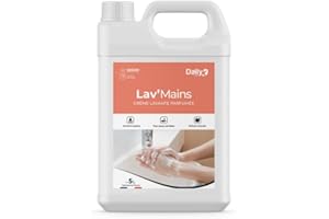 DELAISY KARGO Savon Liquide mains - Savon Main - Crème mains - Crème lavante pour Mains - Savon main Liquide - Gel Lavant main - Crème lavante mains parfum amande douce - Bidon 5L