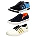 Jabra Men Blue-White Casual Pack Of Loafers & Sneaker Combo RS.799.00