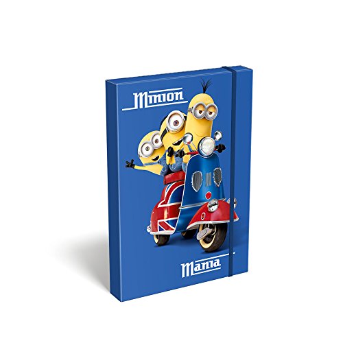 Preisvergleich Produktbild Minion London Heftbox Sammelmappe Sammelbox Heftmappe Ablagebox Din A4