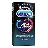Durex Mutual Climax Condoms - 10 Count