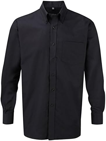 Russell Oxford Long Sleeve Shirt Easy Care