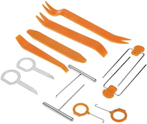 tinxi® 12 Pcs Truck Car interior trim removal tool + Radio Expansion