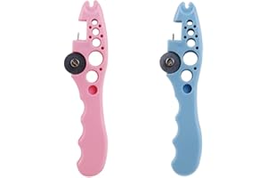 ZHONGLEFA 2 Pcs Multifunctional Ampoule Opener Ampule Breakers Medicine Vial Ampoule Glass Bottle Opener with Grinding Wheel for Cut The Ampoule or Medical Glass