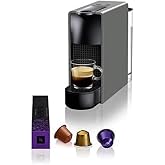 Nespresso C30 Essenza Mini Kaps&uuml;ll&uuml; Kahve Makinesi, 19 Bar Basın&ccedil;, 0.6 L Hacim, 2.3 Kg Tasarım, Gri
