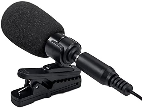 [Upgraded] AVALID Professional Lavalier Microphone, Lapel Clip-on Omnidirectional Condenser Mic with 3.5MM TRRS Jack, Great for Recording Youtube/ iPhone/ Macbook/Interview/Podcast/PC/Video Conference