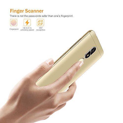 CUBOT R9 16GB Smartphone Ohne Vertrag mit Andriod 7.0, 5 Zoll HD IPS Touch-Display, 7.85mm ultra dÃ¼nn, 2600mAh Akku, Dual SIM, Dual Hauptkamera (13MP+5MP)/5MP Frontkamera, WiFi/GPS/3G (Gold)