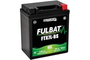 Batterie Motocyclette Fulbat SLA GEL FTX7L-BS GEL 12 V 6.3 AH