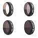 Produktbild Likecom PGYTECH 4 Stück ND4 ND8 ND16 ND32 Filter Satz ND Linse Dimmer Filter für DJI Mavic Air RC Quadcopter(ND4 8 16 32)