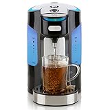 Energieschonend, da immer nur 1 Becher kochendes Wasser aufgekocht wird