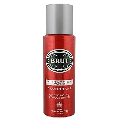 Brut déodorant homme spray Attraction Totale 200ml - Lot de 2