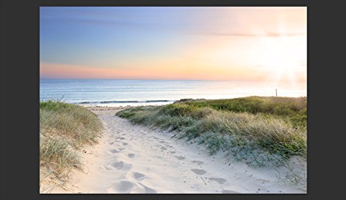 FOTOTAPETE 400×280 cm – VLIES TAPETE PREMIUM – PROFI QUALITÄT – Top moderne Wanddeko – Riesen Wandbild – Top Design Tapete – Neue exklusive Edition mit noch besser Druckauflösung – Deutsches Premium Vlies – Natur Strand See Himmel Landschaft c-A-0043-a-a - 2