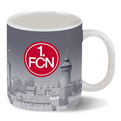 1.FC Nürnberg Kaffeetasse 320 ml - Tasse Panorama Nürnberg