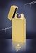 Produktbild TESLA Lighter T11 | Lichtbogen Feuerzeug, Plasma Double-Arc, elektronisch Wiederaufladbar, Aufladbar mit Strom per USB, ohne Gas und Benzin, mit Ladekabel, in Edler Geschenkverpackung, Gold
