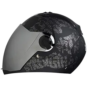 Steelbird SBA-2 Strength Stylish Bike Full face Helmet with Free Transparent Visor for Night Vision