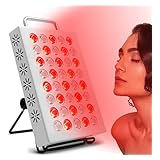 Red Light, 660nm & 850nm Near Infrared Light Lamp Panel With 40pcs Dual Chips Leds, 33w Red Led Light For Knee, Back