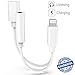 Price comparison product image Headphone Adapter for iPhone Adapter for iPhone X and 3.5mm Dongle Jack Earphone Aux Audio & Charge for iPhone Xs MAX/XS/XR for iPhone 8/8 Plus/7 Plus Music and Charge Replacement for All iOS System