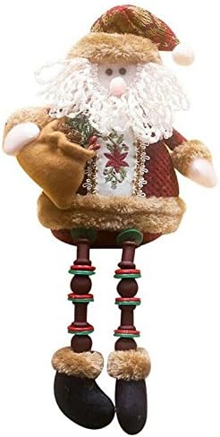 AEXU Creative Santa Claus Sitting Porcelain Doll Christmas Ornaments Kid Gifts