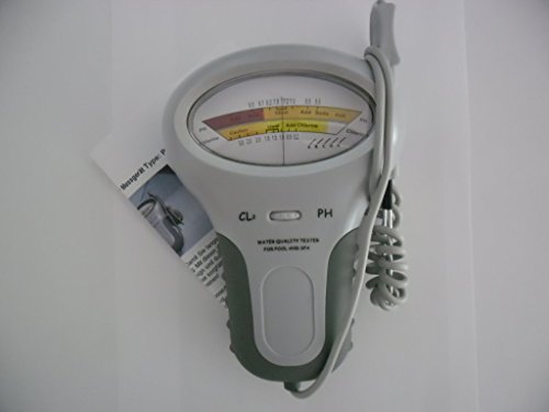 pH + Chlor Messgerät Pool Wassertester Meter Schwimmbad Quick up tester Messgeraet - 4