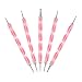 RUIMIO 15 Nail Brush, 12 Colors Nail Rhinestones, 5 Dotting Pens and Gold / Silver Studs