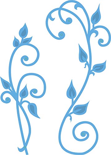 Marianne Design Creatables Troqueles con diseño Remolino, Metal, Azul, 2,9 x 8,2 x 0,4 cm