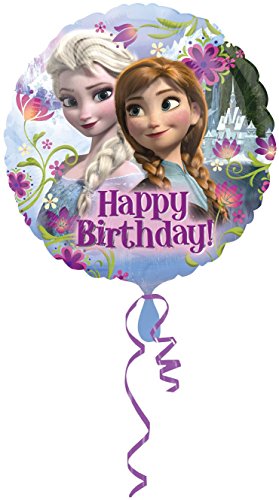 Folienballon * ELSA UND ANNA * von Frozen Kindergeburtstag oder Motto-Party // Kinder Folien Ballon Party Helium Deko Ballongas Motto die Eiskönigin Disney