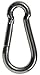 Produktbild 20 Stück Karabiner Haken 4 x 40 mm Stahl verzinkt Karabinerhaken DIN 5299