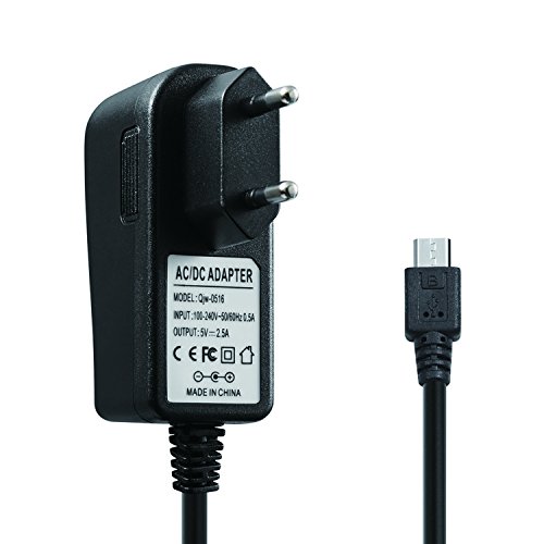 Keten Raspberry Pi 3 Netzteil 5V 2.5A mit 200CM/2M Micro USB Kabel, Mikro USB Adapter Netzteil für Raspberry Pi 3 2 Modell B / androide Tablette Smart phone (w / Ladegerät)