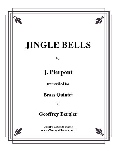Preisvergleich Produktbild Jingle Bells for Brass Quintet / für Blechbläserquintett (Partitur und Stimmen)