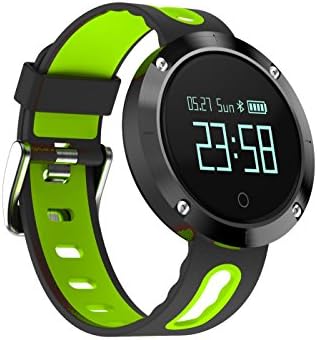 Smart Sport Bracelet with blood pressure monitoring, heart rate monitoring, Water-proof and Dust-proof design, 0.95 inches OLED touch Screen, Sports pedometer for IOS and Android