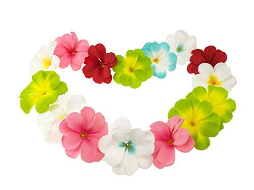 Winterworm Lot DE 50 Fleurs de Hawaii Lei Plumeria Frangipani pour Mariage décoration de décoration