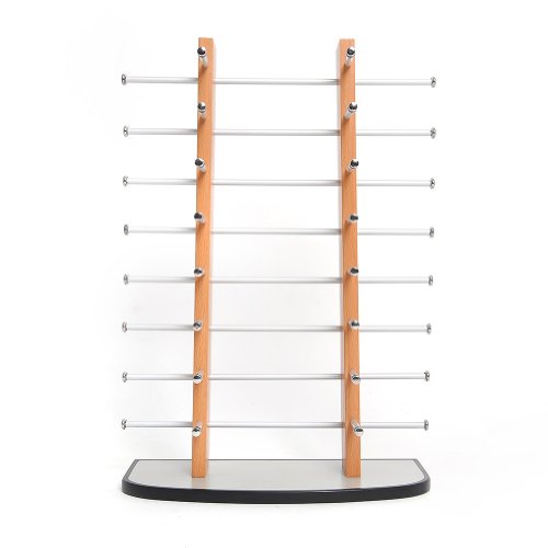 amzdeal® Brillen Display Brillen Koffer (für 16 Brillen)