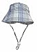 Plum Precious - Small 44cm (up to approx 3m) Baby Boys Bucket Style Sun Hat - Checked