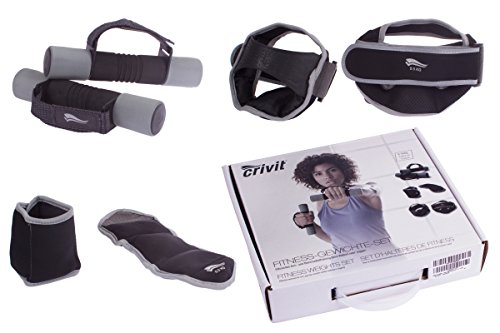 Crivit Sports® Fintess Gewichte Set - 6-teilig