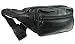 Produktbild NEU schwarzes weiches Leder 8 Reißverschluss 7 Beutel Gürteltasche Brieftasche 1