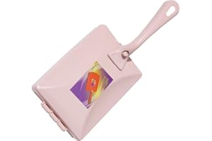 Liummrcy, brosses de débris de Tapis, balayeuse à Rouleaux à Double Rouleau à Main Multifonctionnel, balayeuse de Tapis pour canapé Moquette Rose débris Pinceau à Double Rouleau de