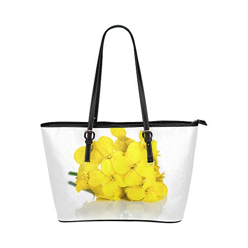Preisvergleich Produktbild Bunte Vergewaltigungsblumenstraßen große weiche lederne tragbare Handgriff Handhandtaschen kausale Handtaschen Reißverschluss Schulter Einkaufen Geldbeutel Gepäck Organisator die Arbeit Dame Mädchen