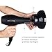 Hairizone Universal Hair Diffuser Adaptable for Blow Dryers with Nozzle Diameter Between 1.7"-2.6" for Curly or Wavy Hair Styling, Shiny Black
