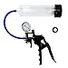 Produktbild marielove Penispumpe Potenz-Pumpe mit Manometer für Potenzsteigerung, Penis-Verlängerung, Penis Enlarger als Erektionshilfe mit Scherengriff und Cock-Ring