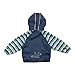 BORNINO L'ensemble veste de pluie et salopette de pluie tenue de pluie bébé, taille 86/92, bleu