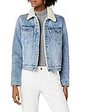 Levis Klassiker Levi\'s Damen Original Sherpa Trucker Jacke, Blau (Strangeways 0004), Medium (Herstellergröße: M)