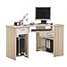 Produktbild FMD Felix Computertisch Felix B/H/T 118.0 x 76.0 x 77.0 cm, esche / weiß