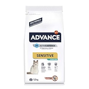Advance Sensitivie Sterilized – Pienso para Gatos estirilizados con sensibilidades digestivas – 1.5 kg