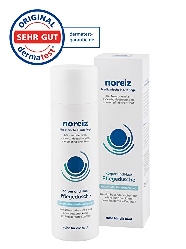 noreiz Hautberuhigende Pflege-Dusche mit Thiocyanat  Medizinische Hautpflege bei Neurodermitis, Juckreiz, empfindlicher Haut  milde Rezeptur  200ml