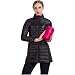 Produktbild iHAIPI - Lang Daunenjacke Damen Ultra Leicht Herbst Winter Mantel Parka Jacke Größe S-4XL (M, Schwarz)