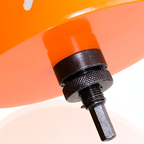 Ø 152 mm HSS BiM Lochsäge Bohrkrone mit Zentrierbohrer für Metall Holz Inox - 3