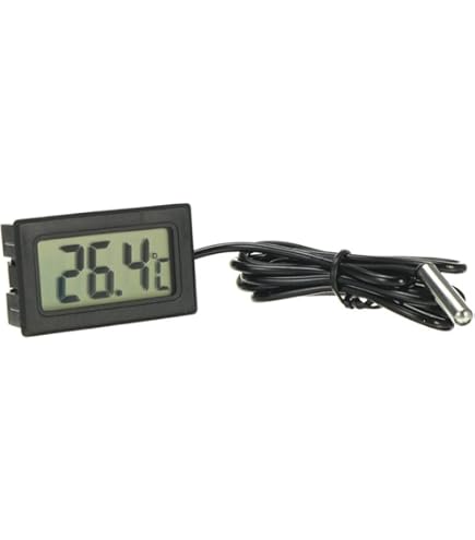 5 Termometri Digitali DollaTek Con Sonda - Per Frigorifero, Congelatore E Acquario - Foto 8