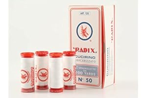 CUCIRINI TRE STELLE S.P.A. COTONE RADIX 200YDS 12pz 0120500 000